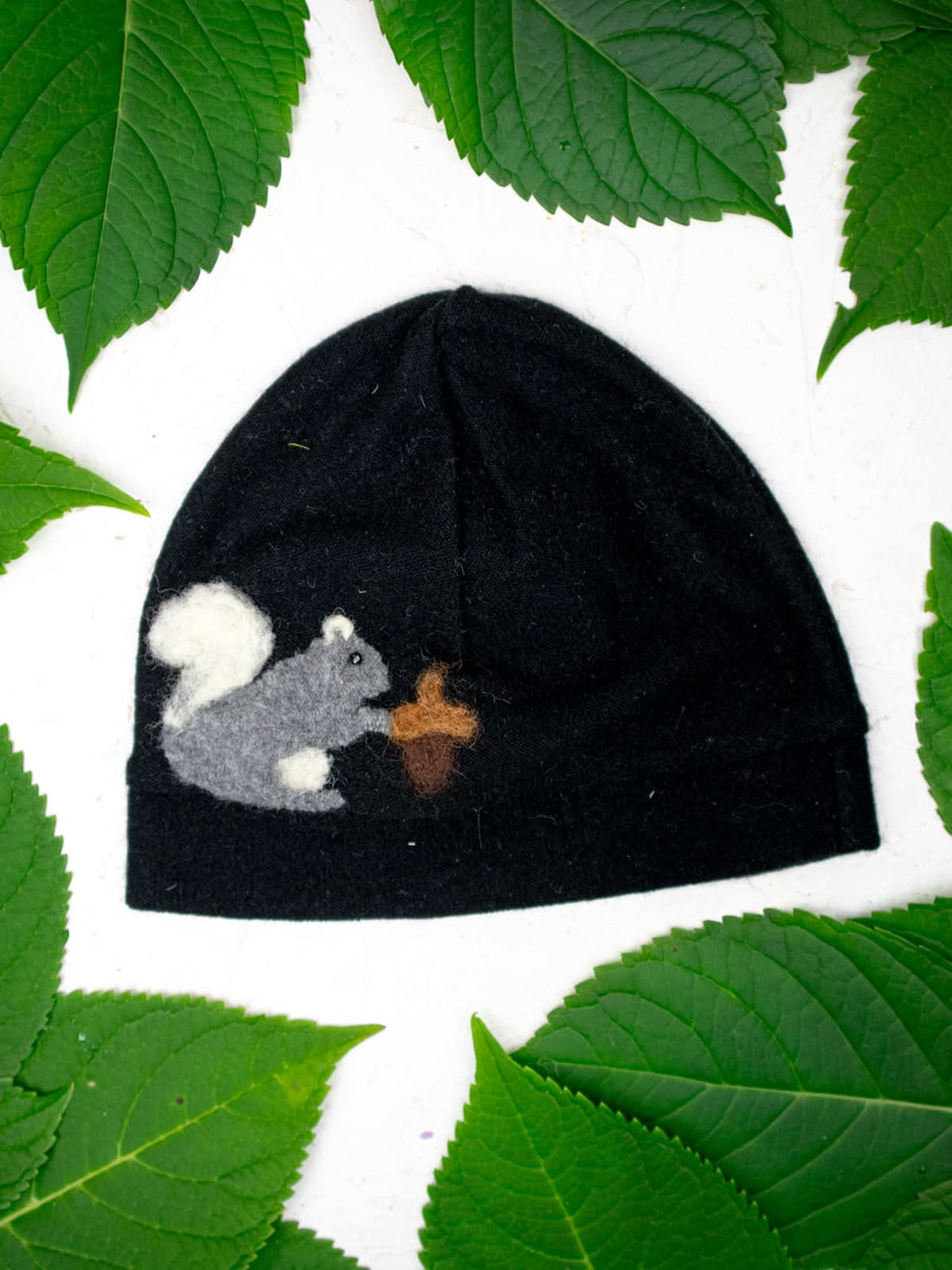 Squirrel Cashmere Hat - Adult - My American Goods
