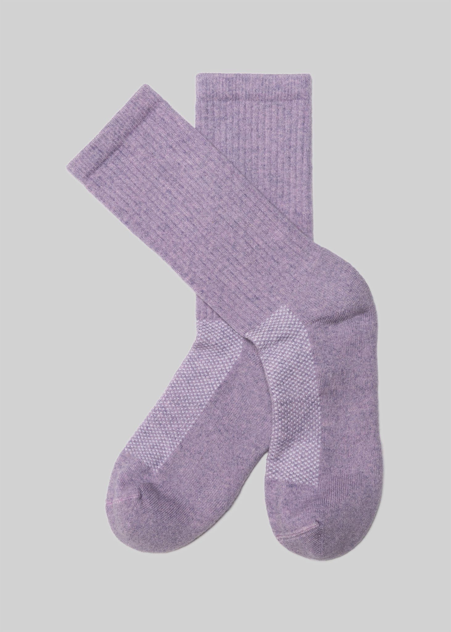 American Trench Socks lilac / One Size The Statement Crew in Cashmere