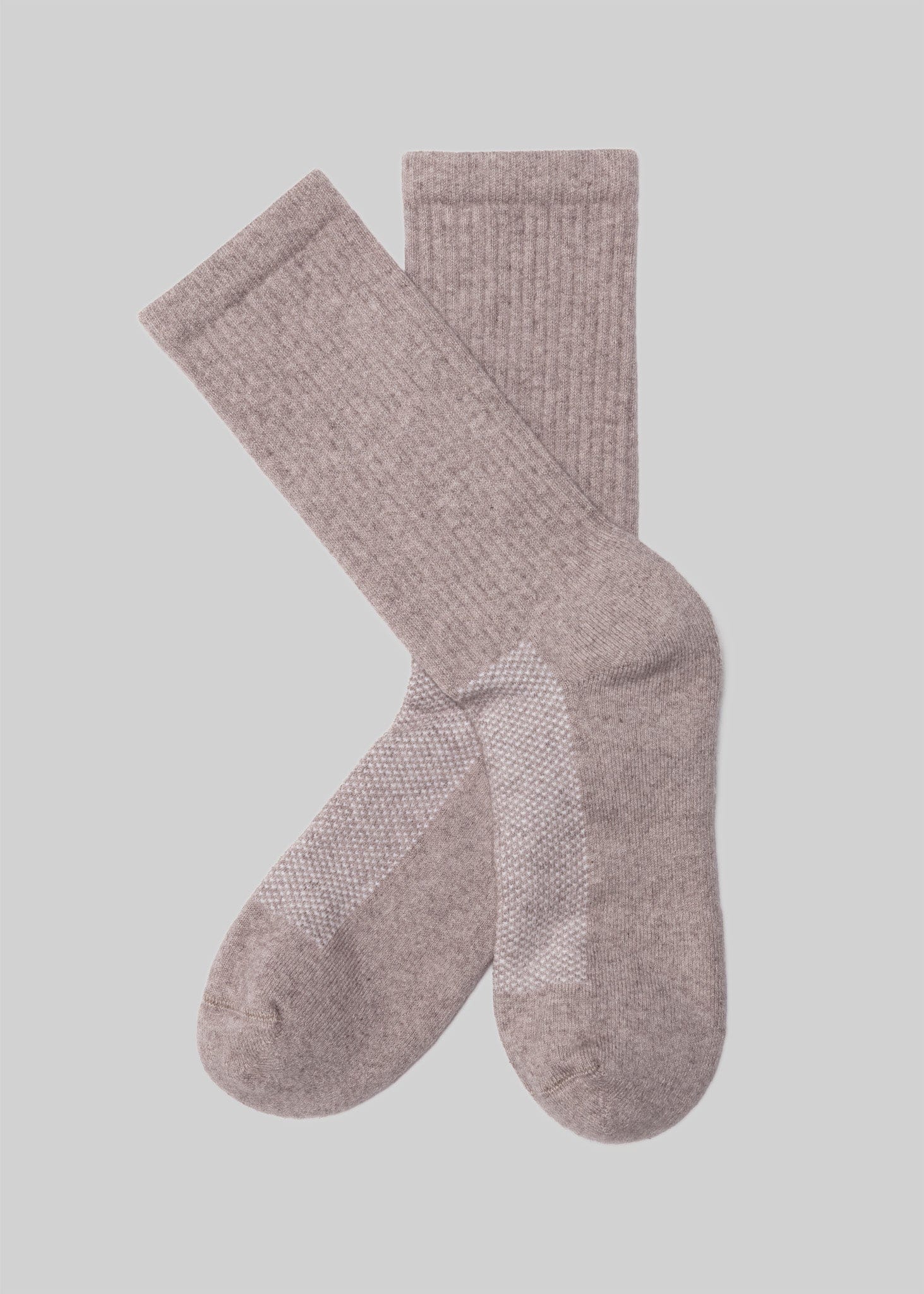 American Trench Socks tan / One Size The Statement Crew in Cashmere