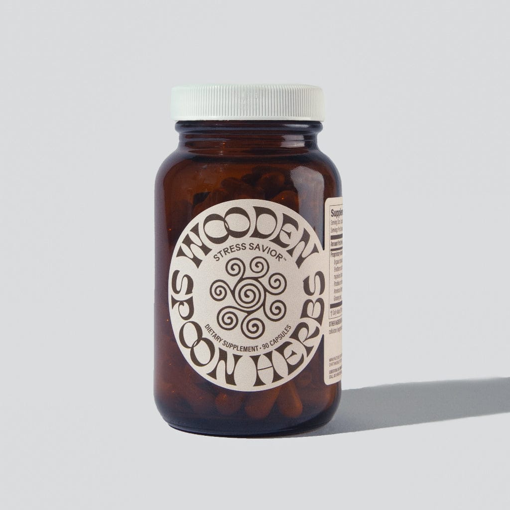 WOODEN SPOON HERBS Capsule Stress Savior