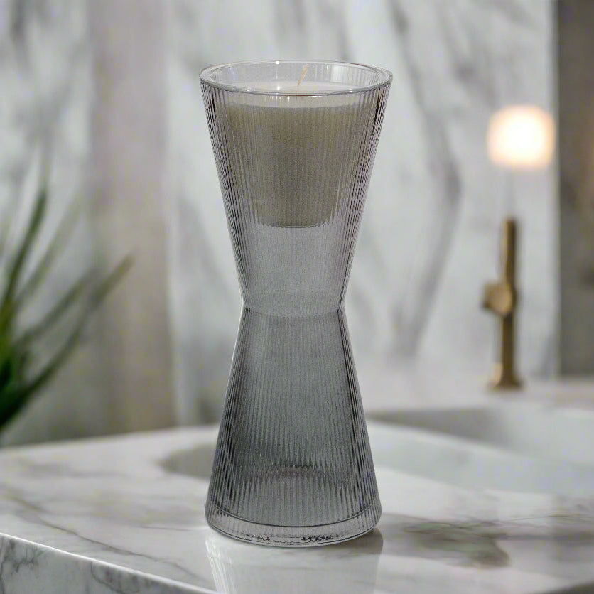 AIZ Glass Carafe + Candle - Santal & Spice Bundle