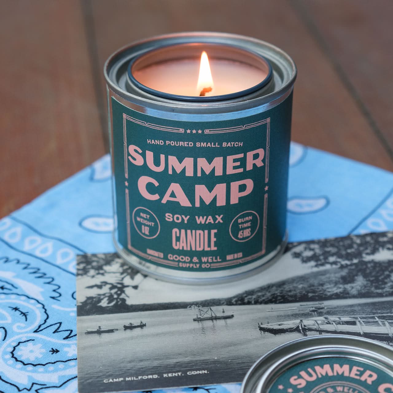 Good & Well Supply Co Candles Summer Camp Happy Place Candle