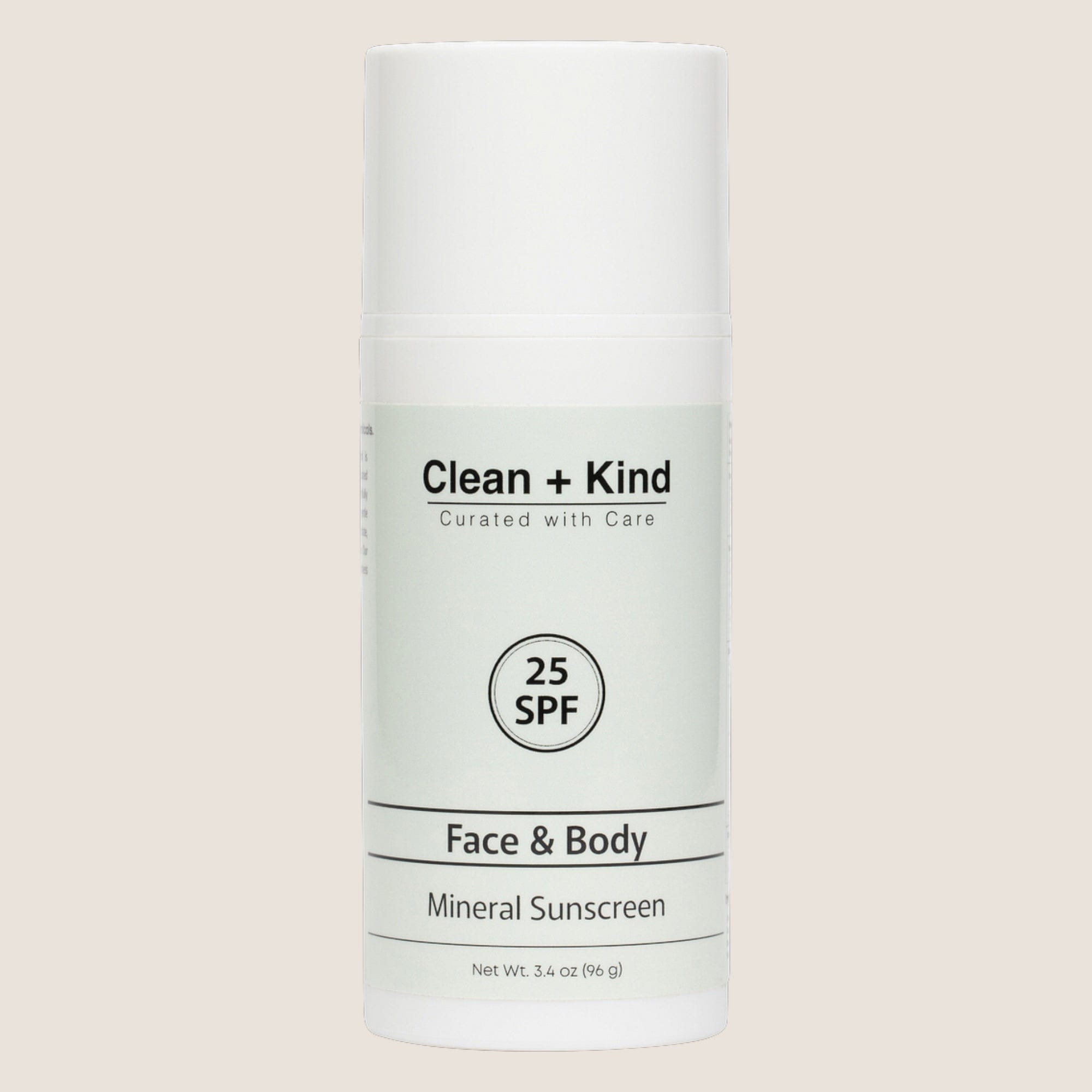 Clean + Kind Tallow Mineral Sunscreen