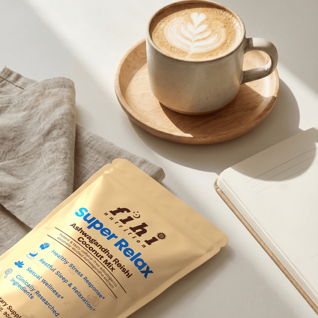 Fihi Nutrition Super Relax - Ashwagandha Reishi Coconut Latte