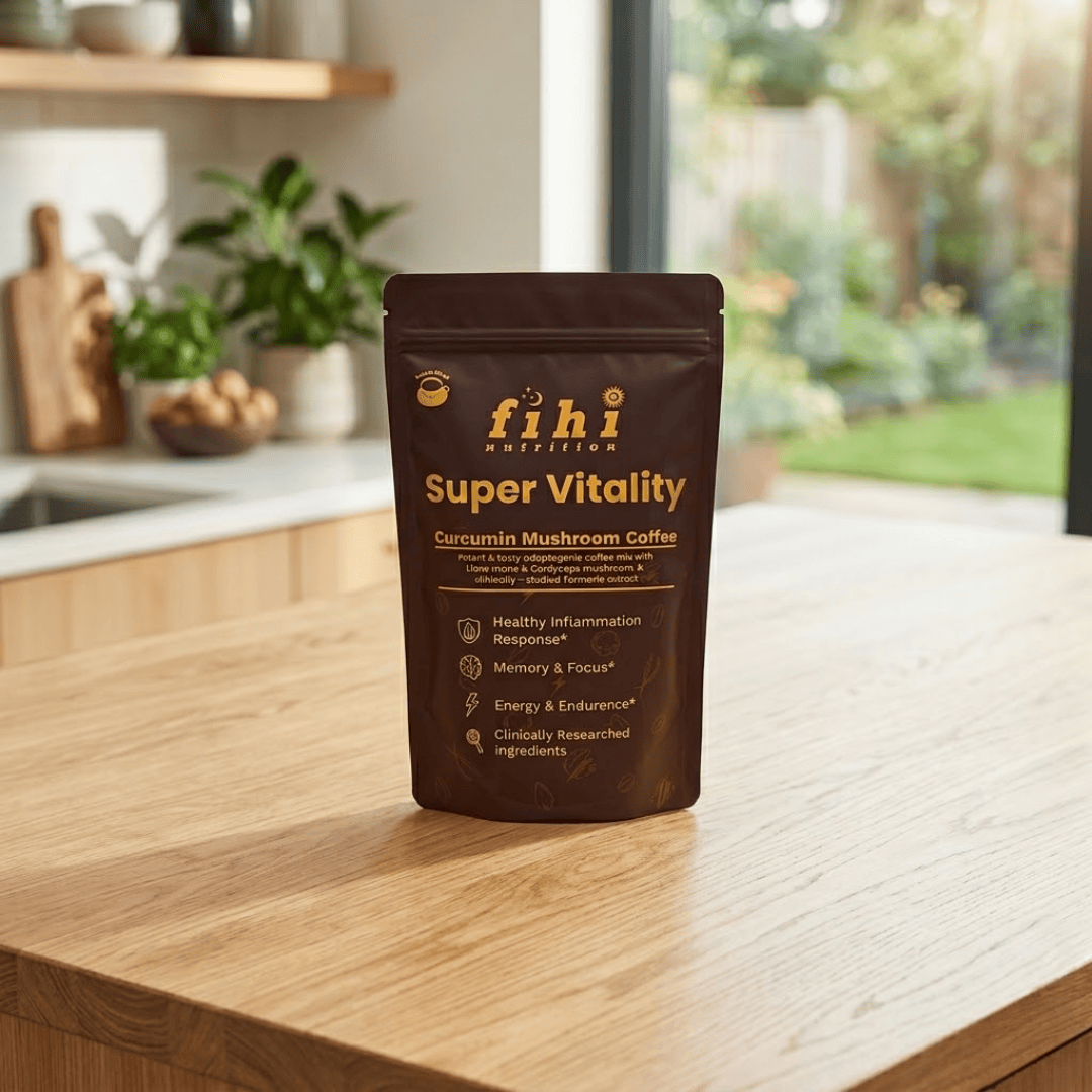 Fihi Nutrition Super Vitality - Curcumin Mushroom Coffee