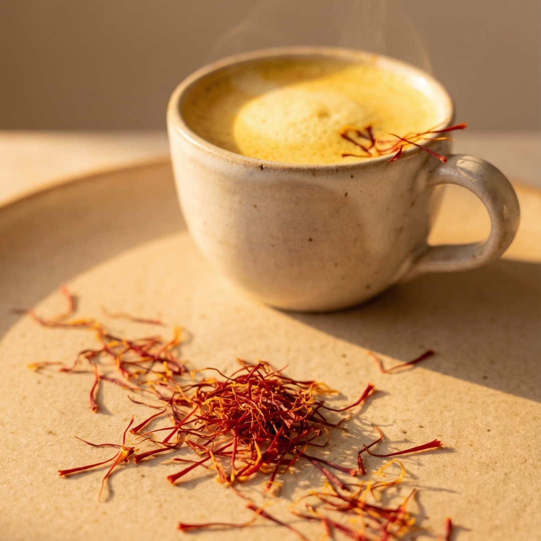 Super Happy - Saffron Vanilla Latte