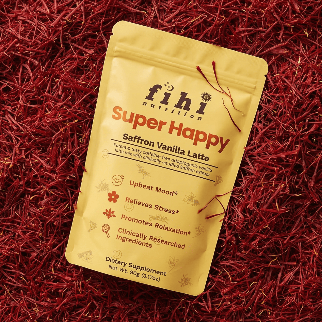 Fihi Nutrition Super Happy - Saffron Vanilla Latte
