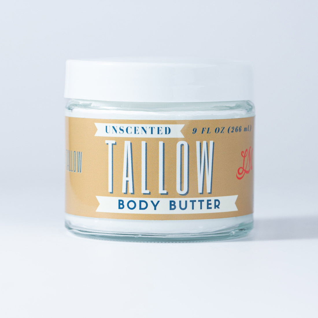 Unscented Tallow Body Butter | Natural Beef Tallow Body Butter - My American Goods