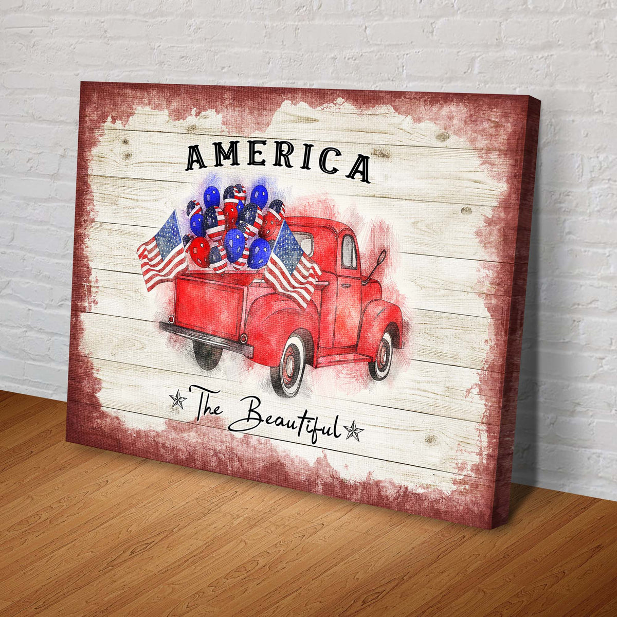Tailored Canvases Canvas America The Beautiful Sign II