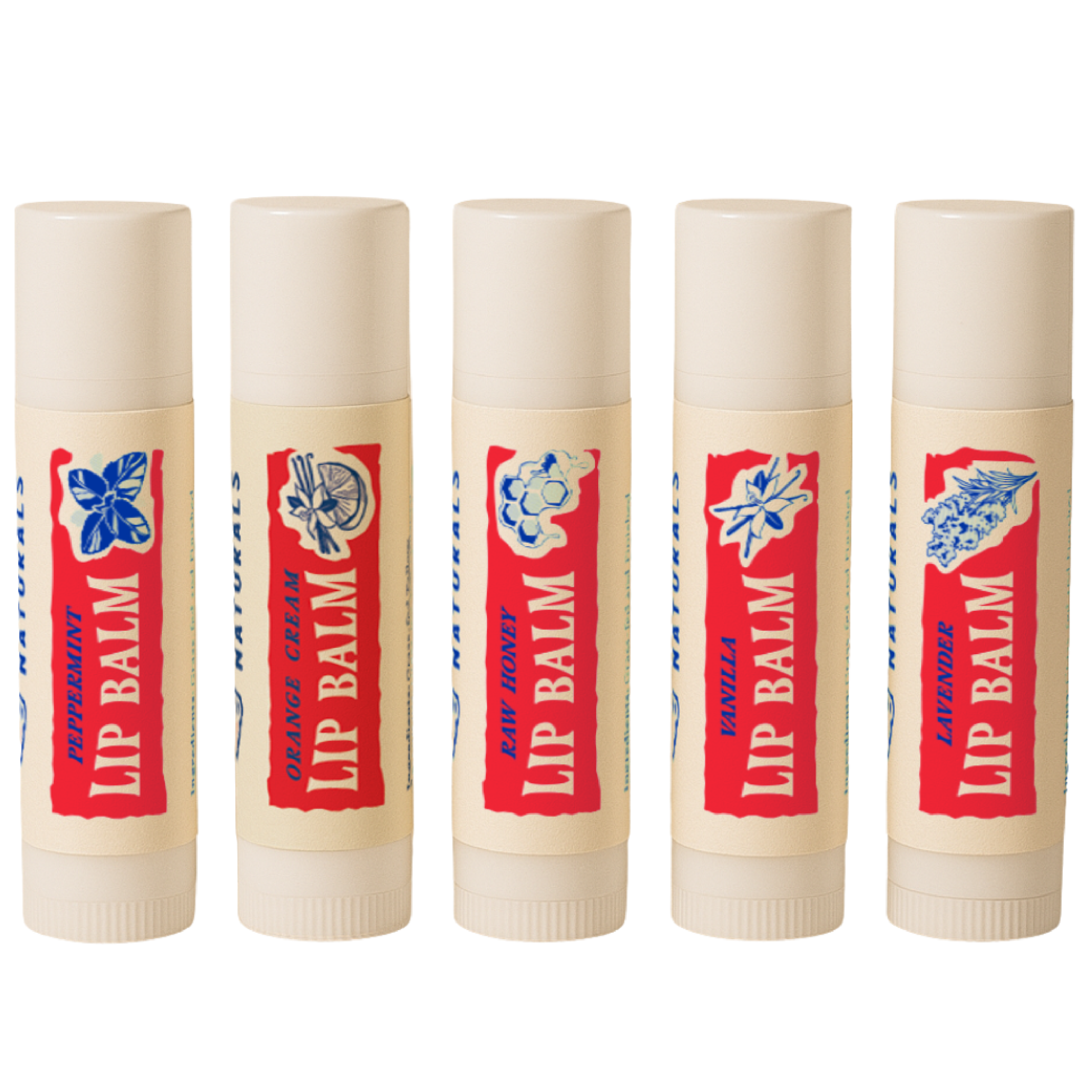 PapaBear Naturals Papabear Tallow Lip Balm - (5 Pack)