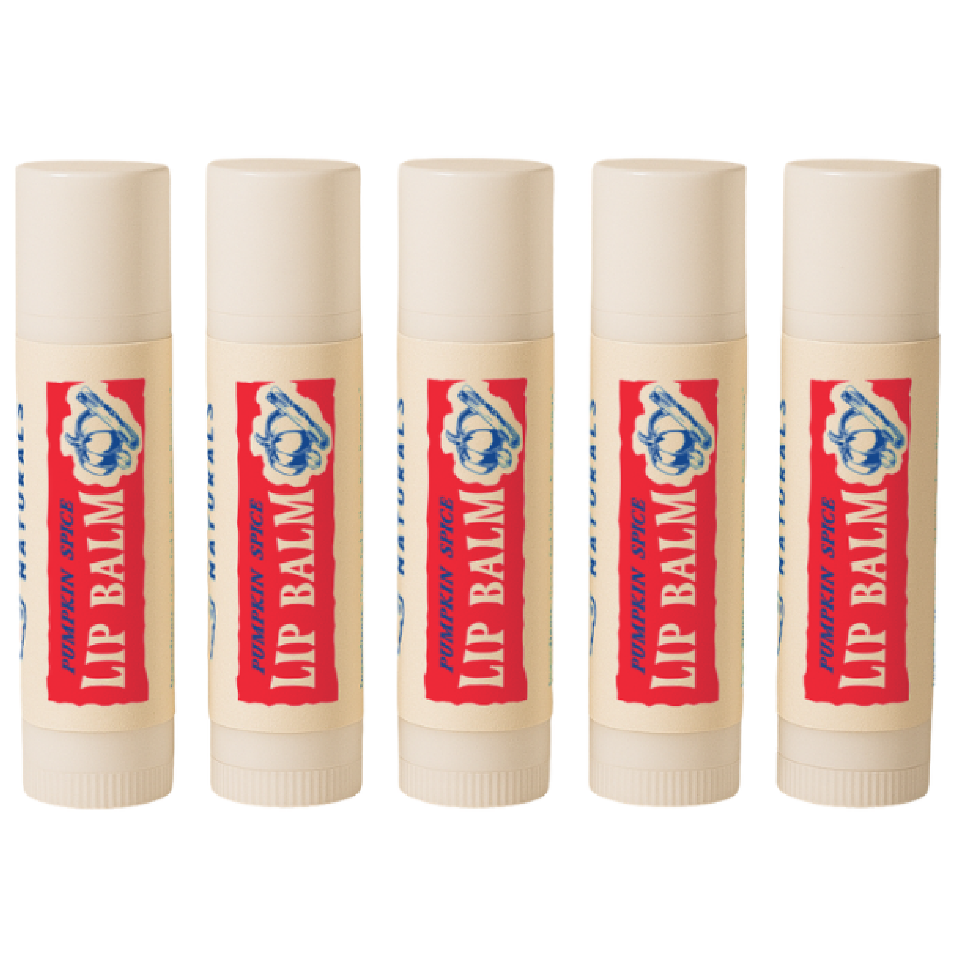 PapaBear Naturals Pumpkin Spice Papabear Tallow Lip Balm - (5 Pack)