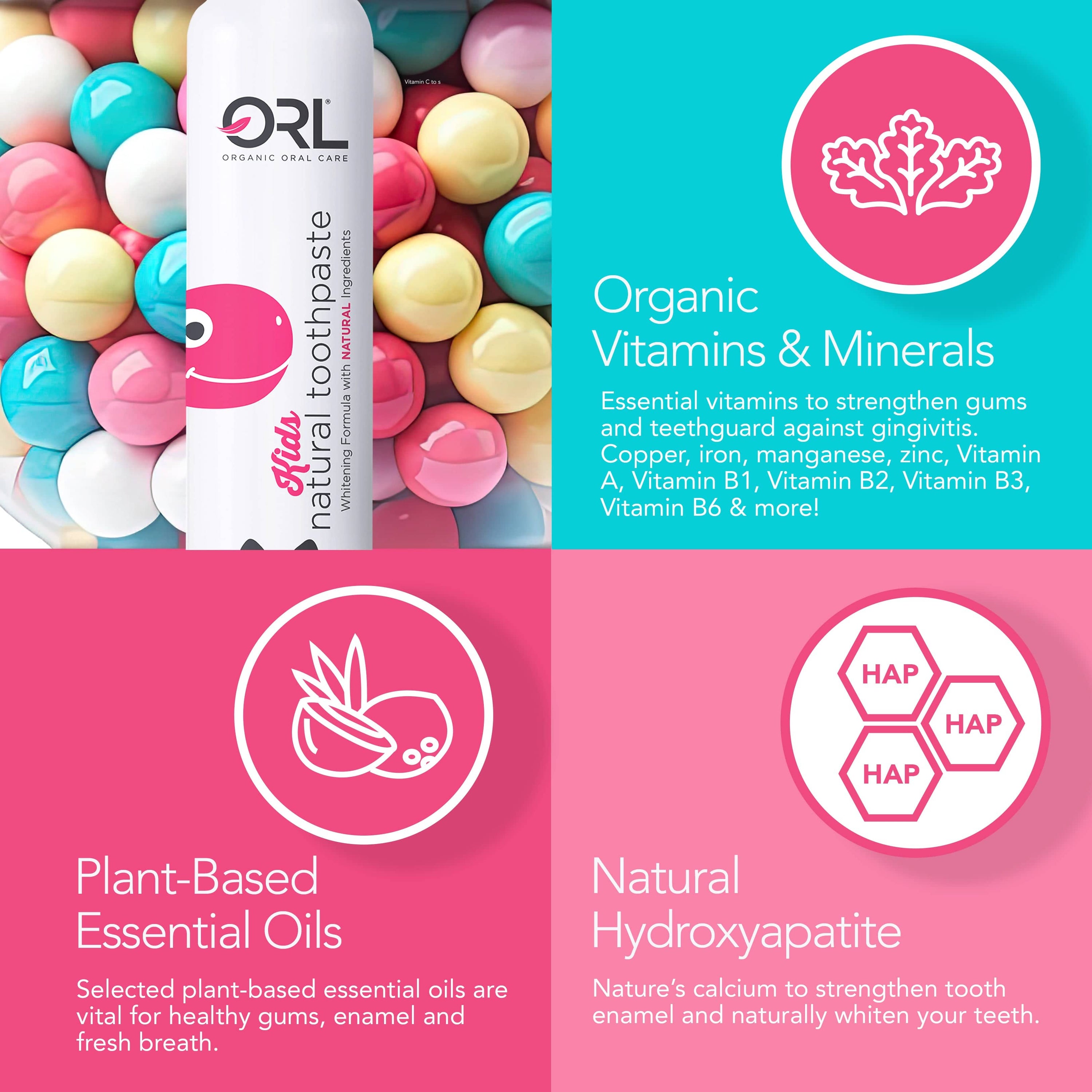 ORL Bundle Kids Bundle - Bubblegum Toothpaste & Mouthwash