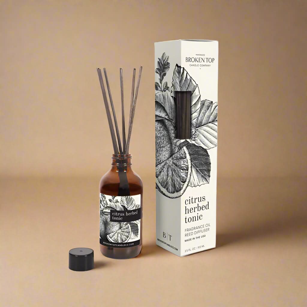 Citrus Herbed Tonic Reed Diffuser - My American Goods