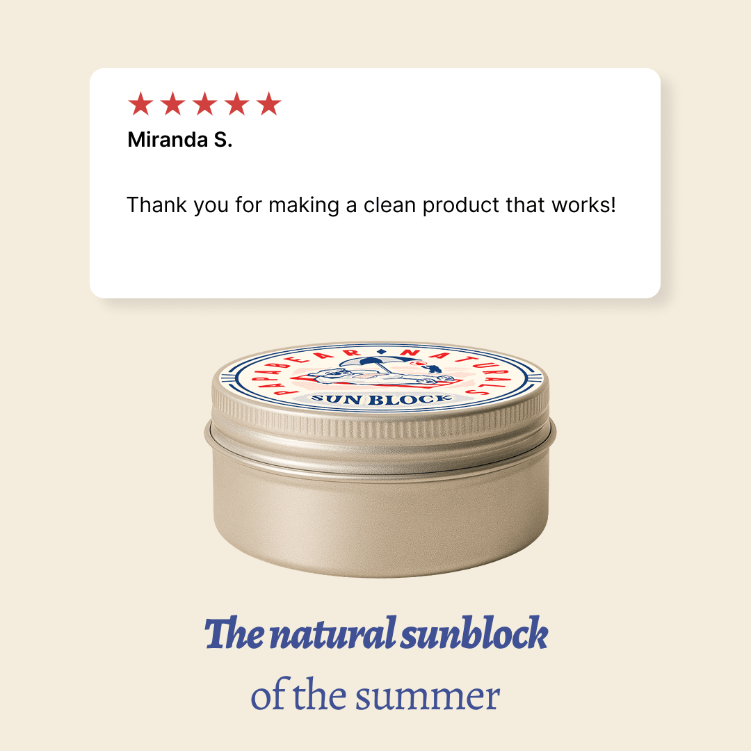 PapaBear Naturals Papabear Tallow Sunblock 4 oz
