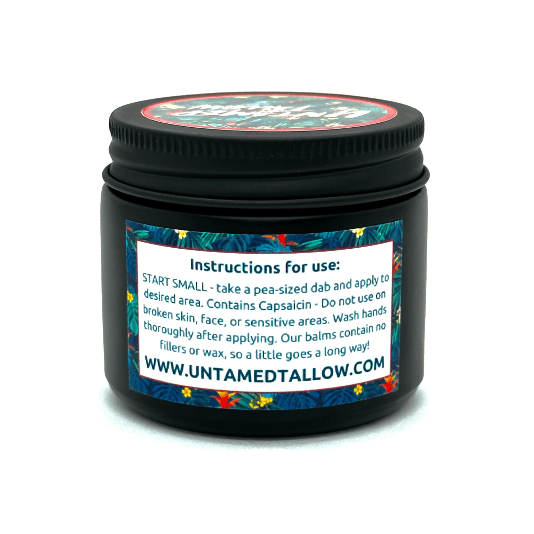 Untamed Tallow Topical Pain Reliever Untamed Tallow Pain Relief Balm - Muscle & Joint Balm- 2oz