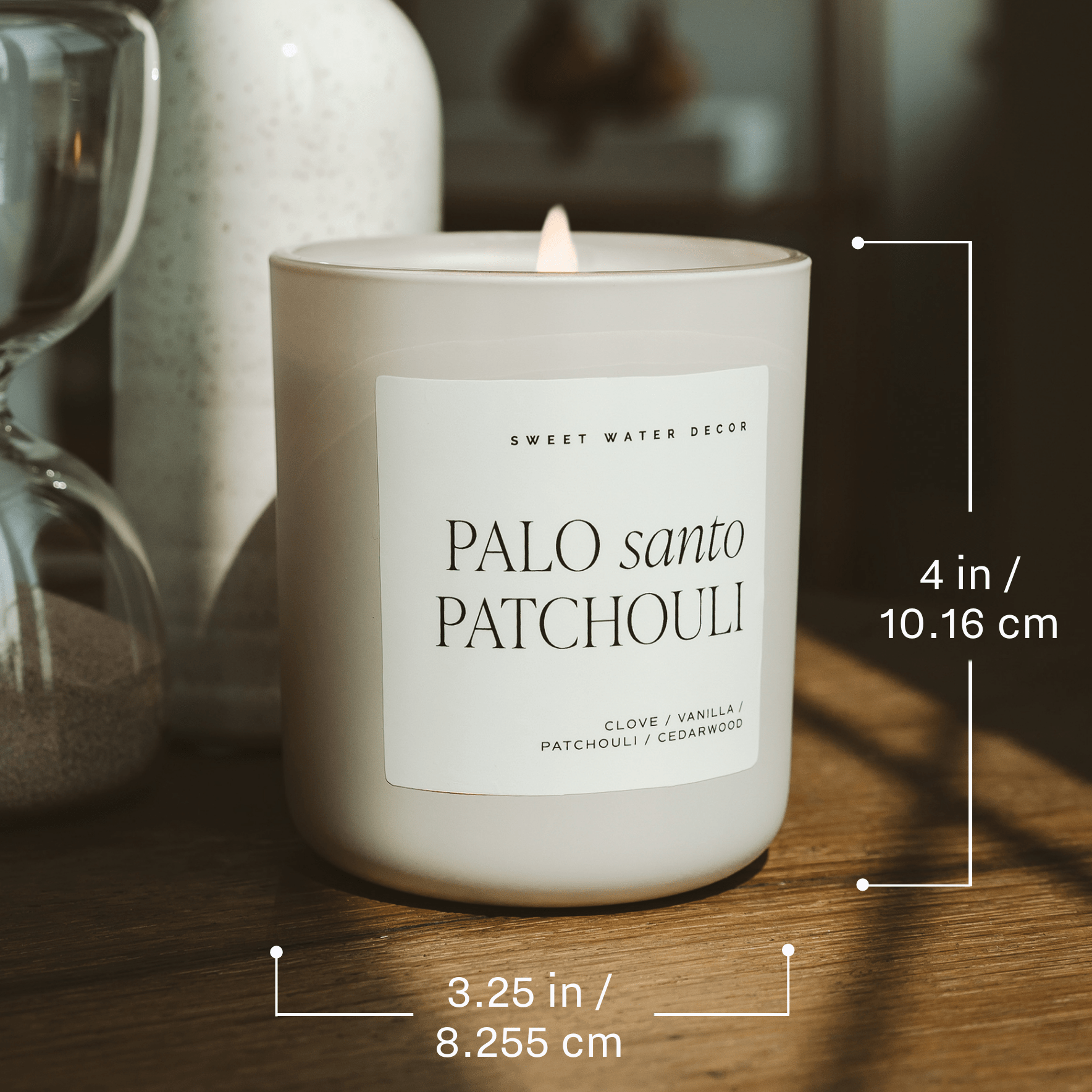 Sweet Water Decor Candles Favorite Sweater Soy Candle - Tan Matte Jar - 15 oz