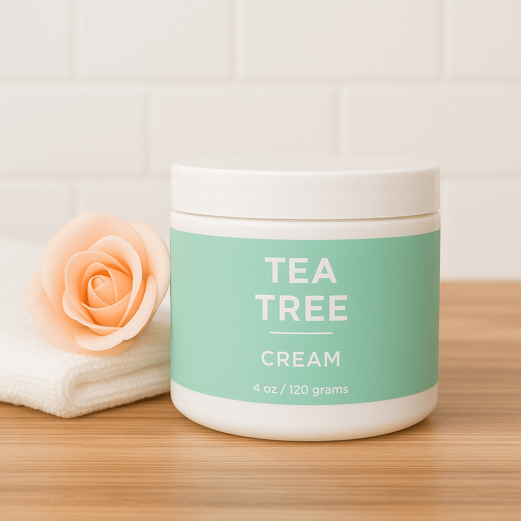 Tea Tree Organic Cream - fungal + candida - My American Goods