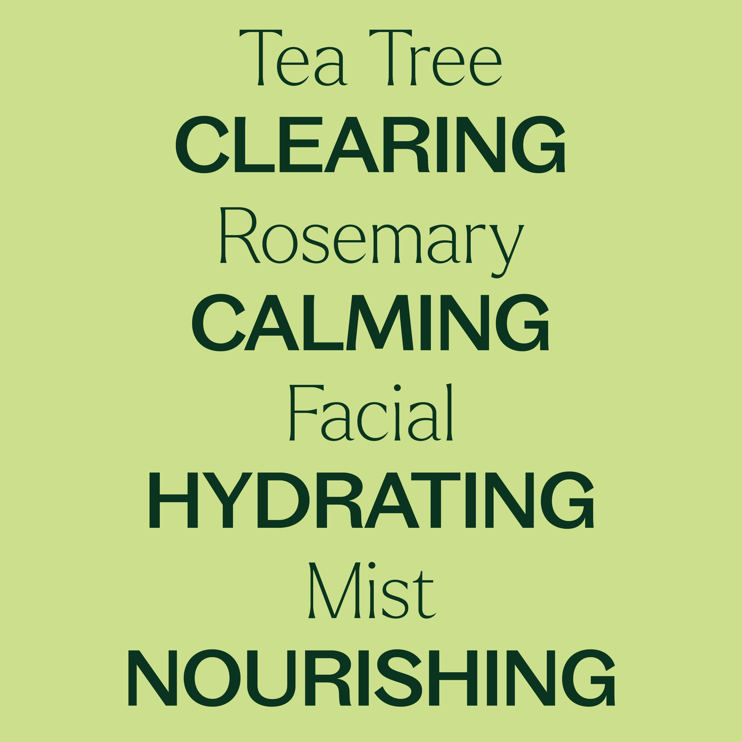 Tea Tree & Rosemary Facial Mist - My American Goods