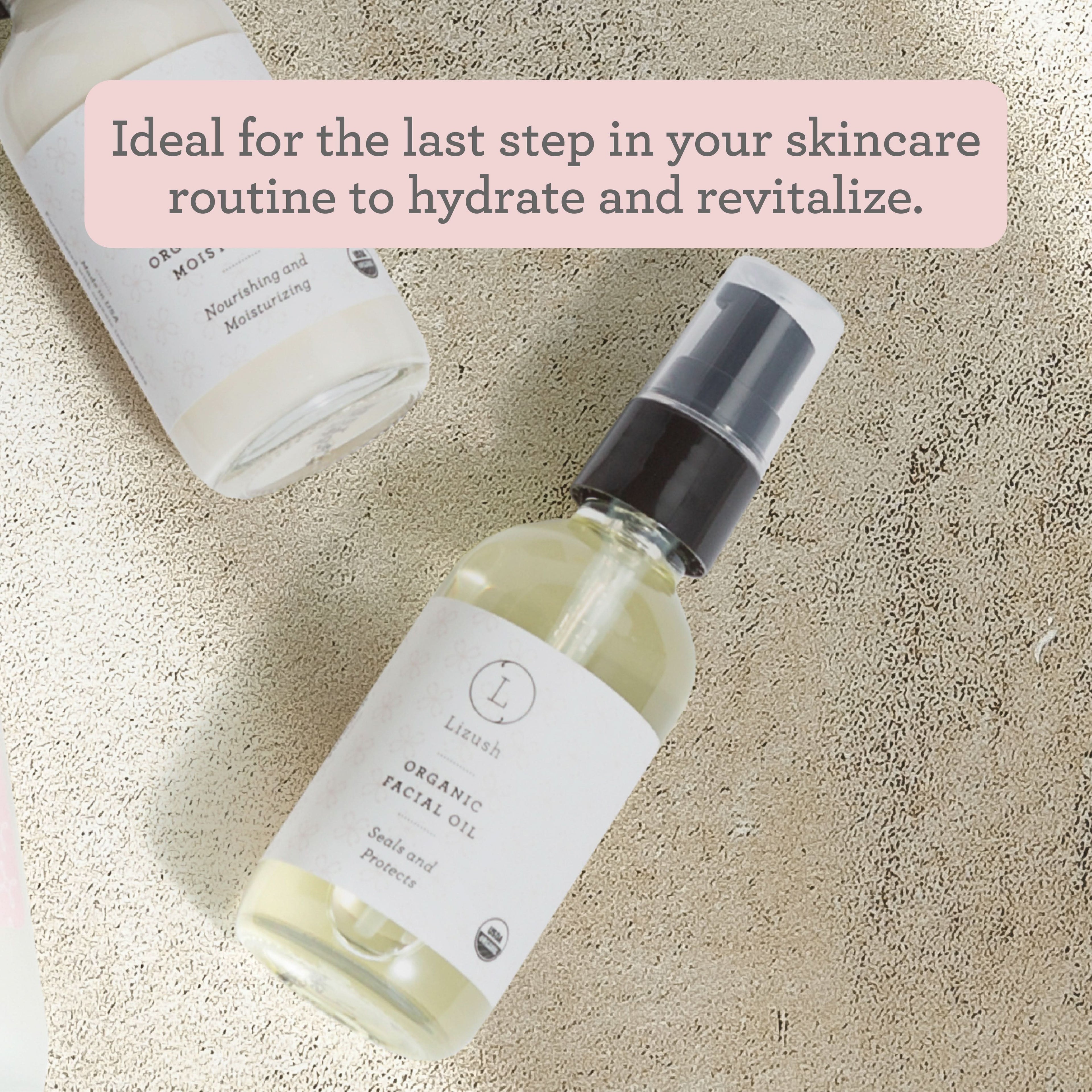 ORGANIC FACIAL OIL Seals and Protects - My American Goods
