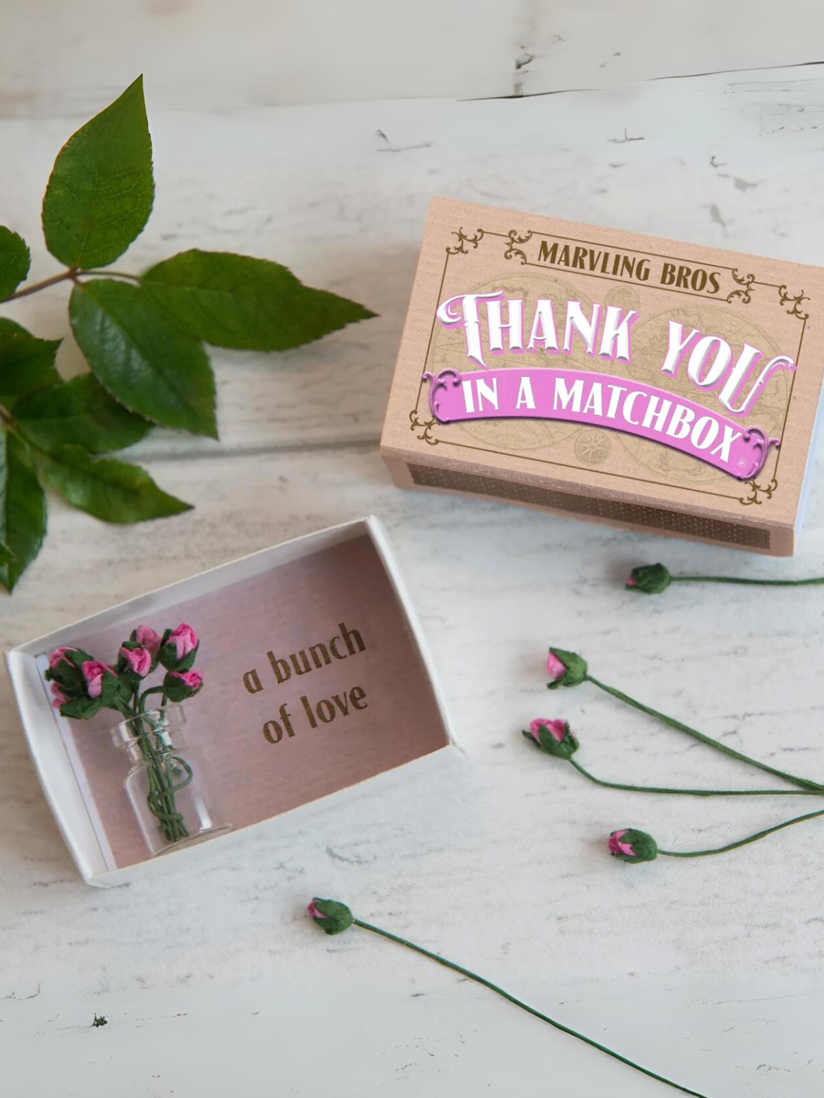 Matchbox Tiny Rose Bouquet - My American Goods