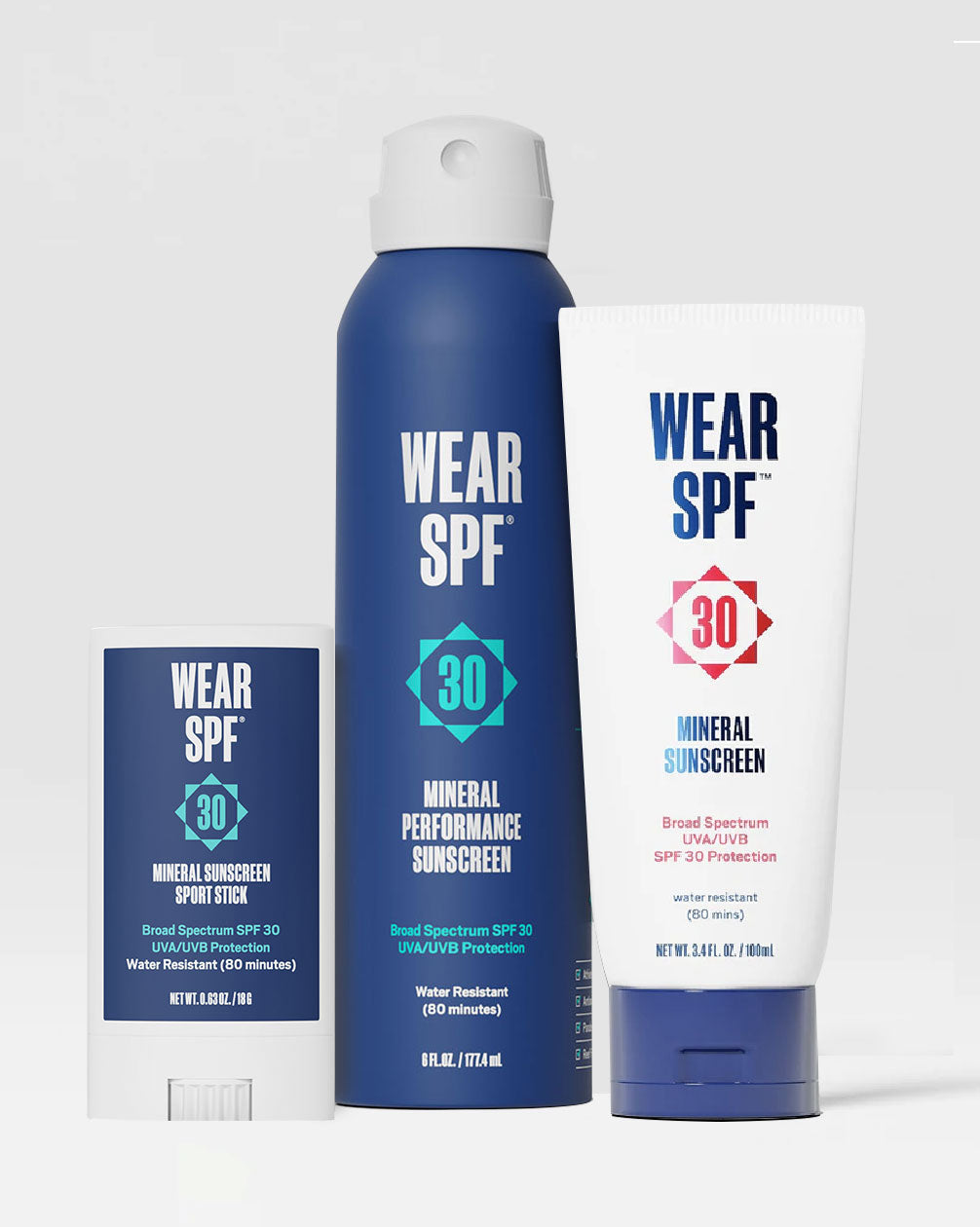 The Competitor Sunscreen Trio