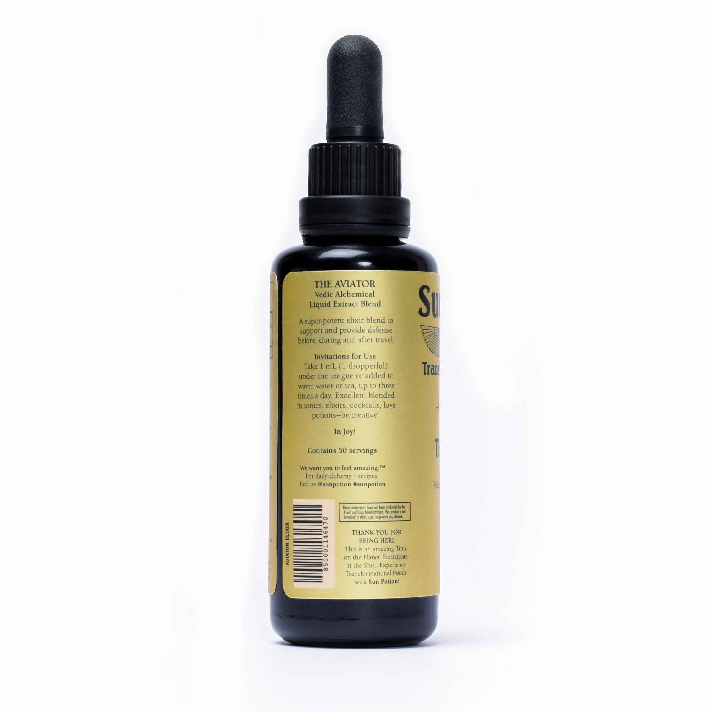 Sun Potion Adaptogen 50 ml - The Aviator Elixir The Aviator Transcendent Elixir