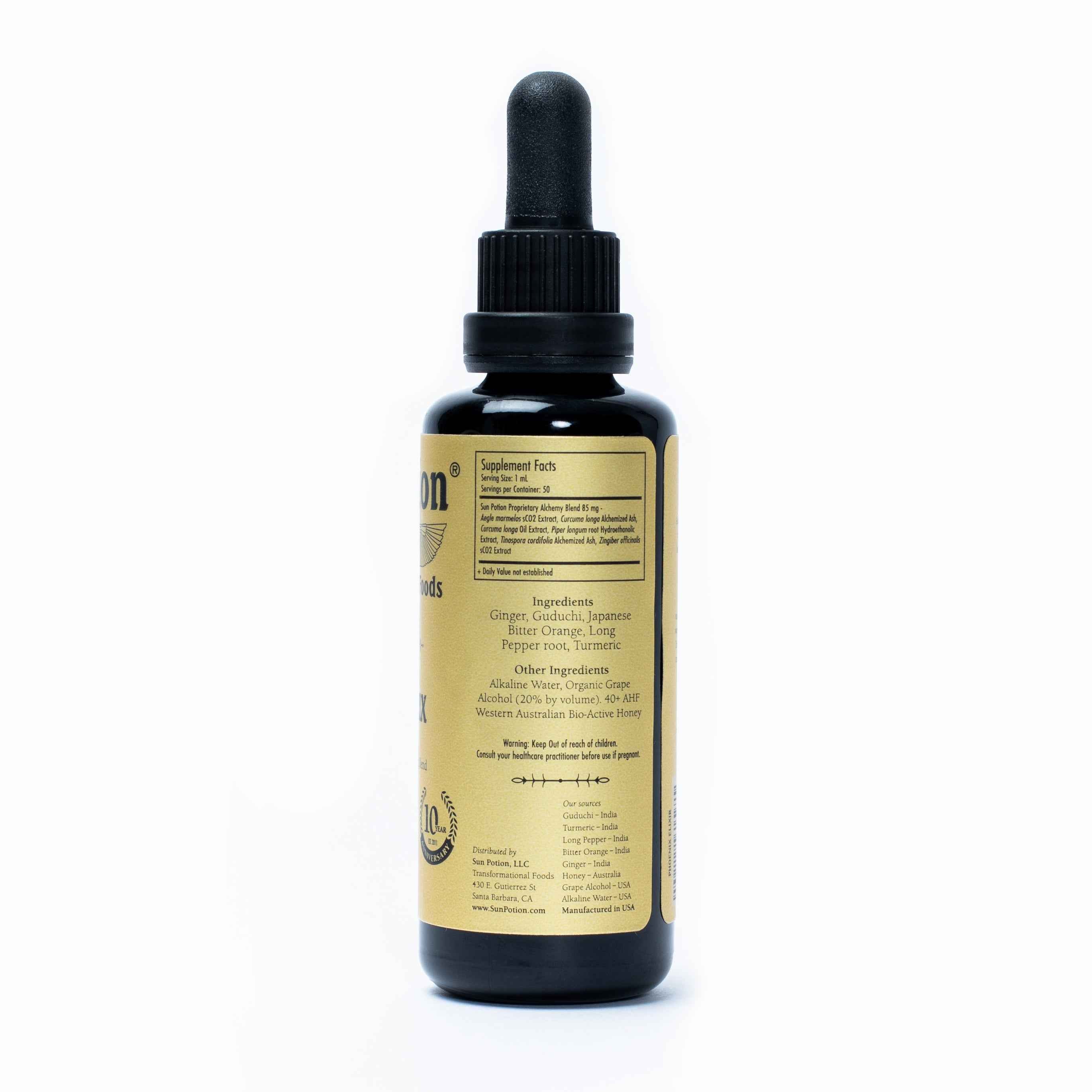 Sun Potion Adaptogen 50 ml - The Phoenix Elixir The Phoenix Transcendent Elixir