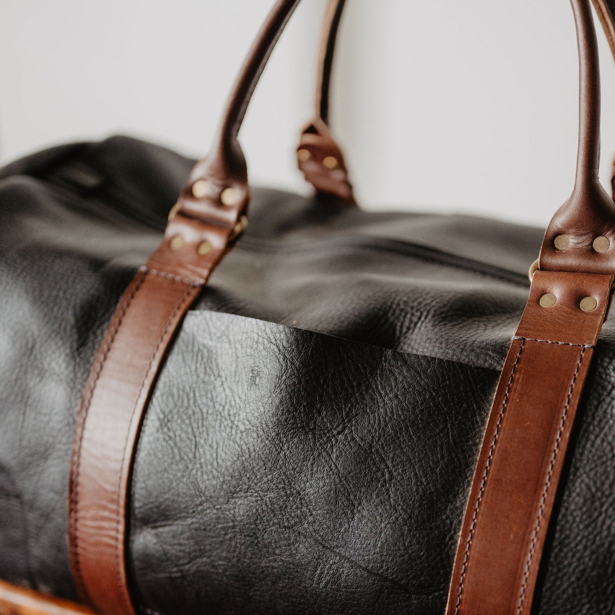 The Local Branch Leather Nomad Duffle Bag - USA Made