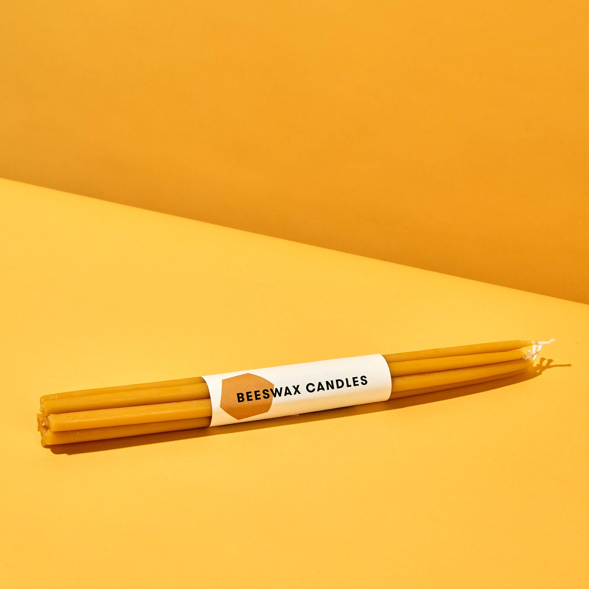 Thin Beeswax Candles - Natural - My American Goods