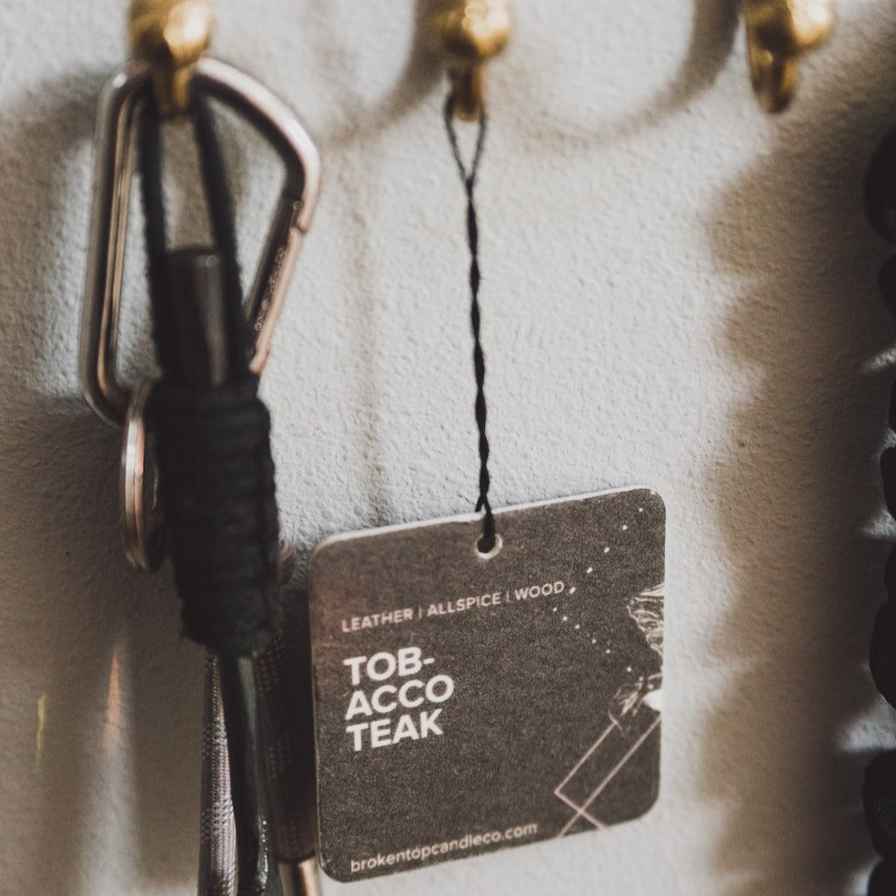 Tobacco Teak Car Freshener - My American Goods