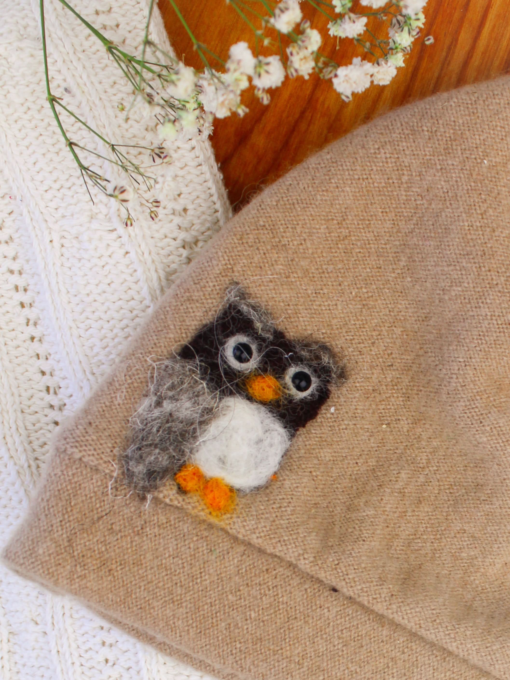 Owl Cashmere Hat - Toddler - My American Goods