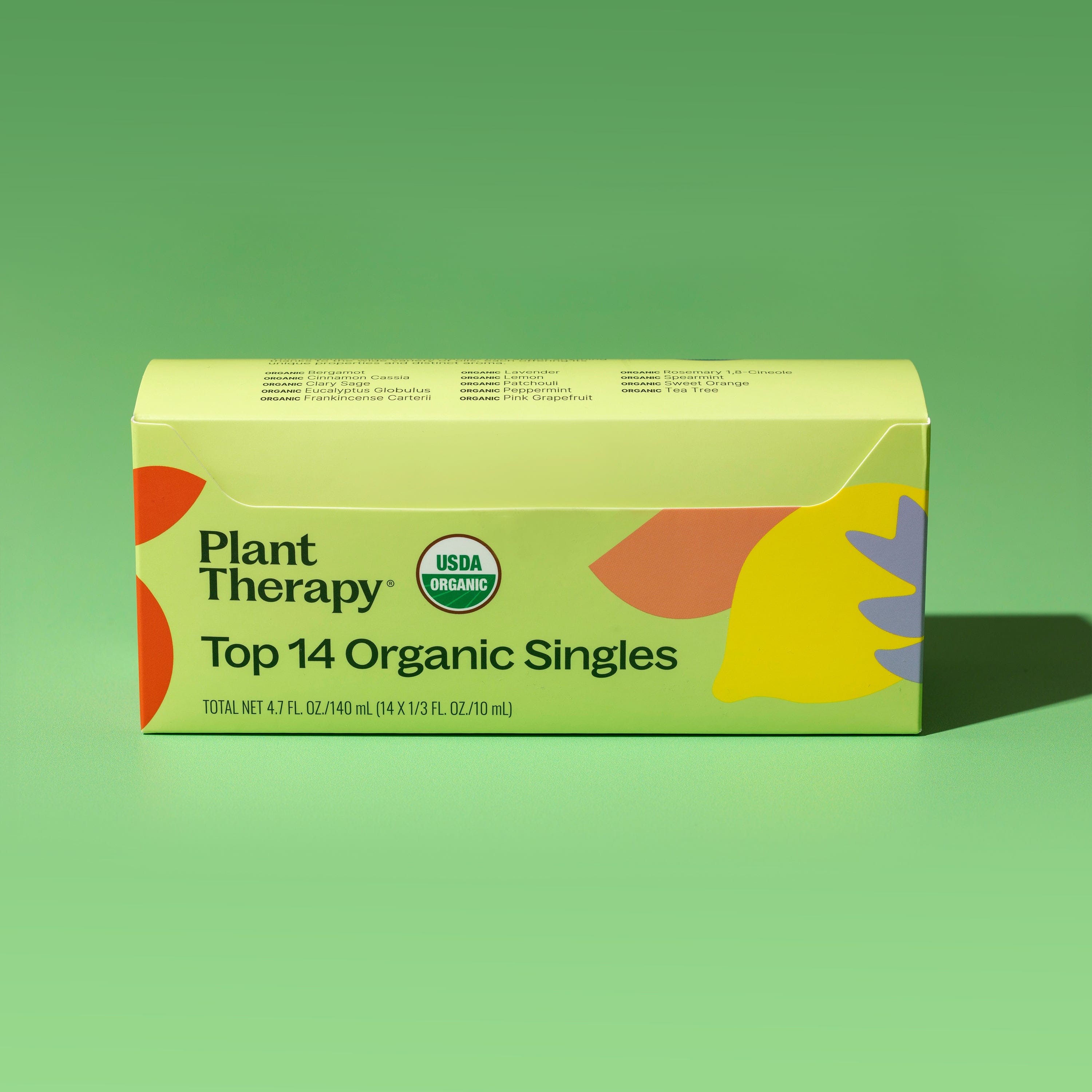 Plant Therapy Essential Oil Top 14 Organic Singles Set