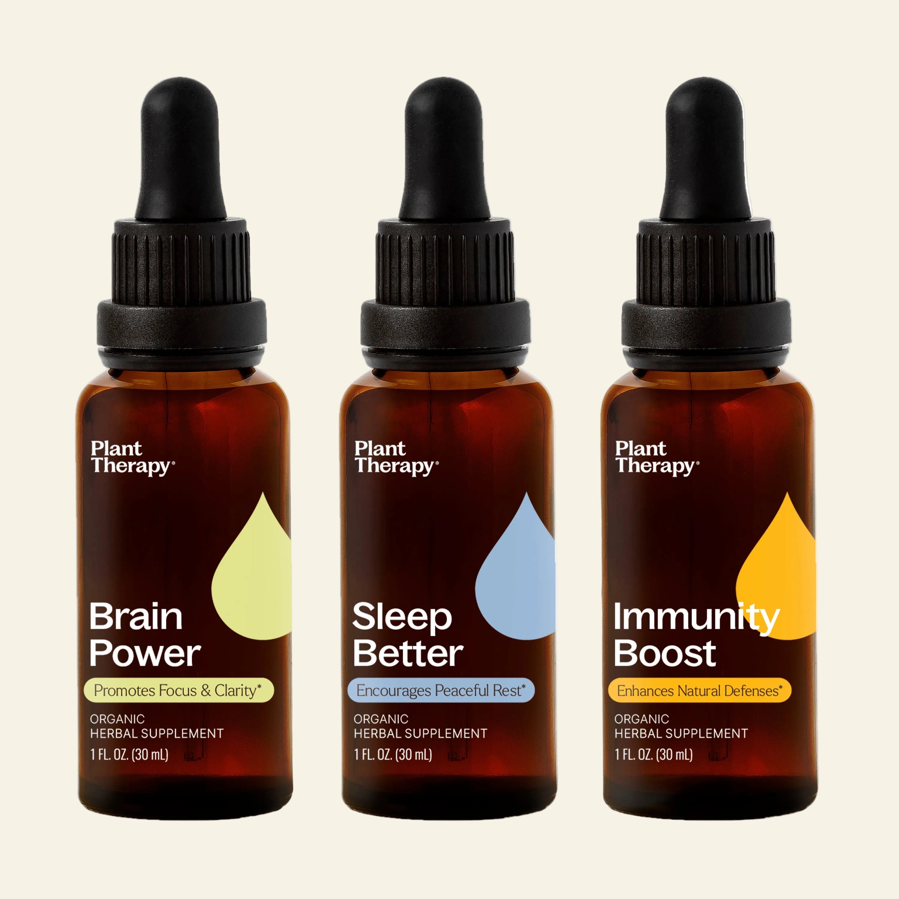 Plant Therapy Supplement Total Wellness Trio Set