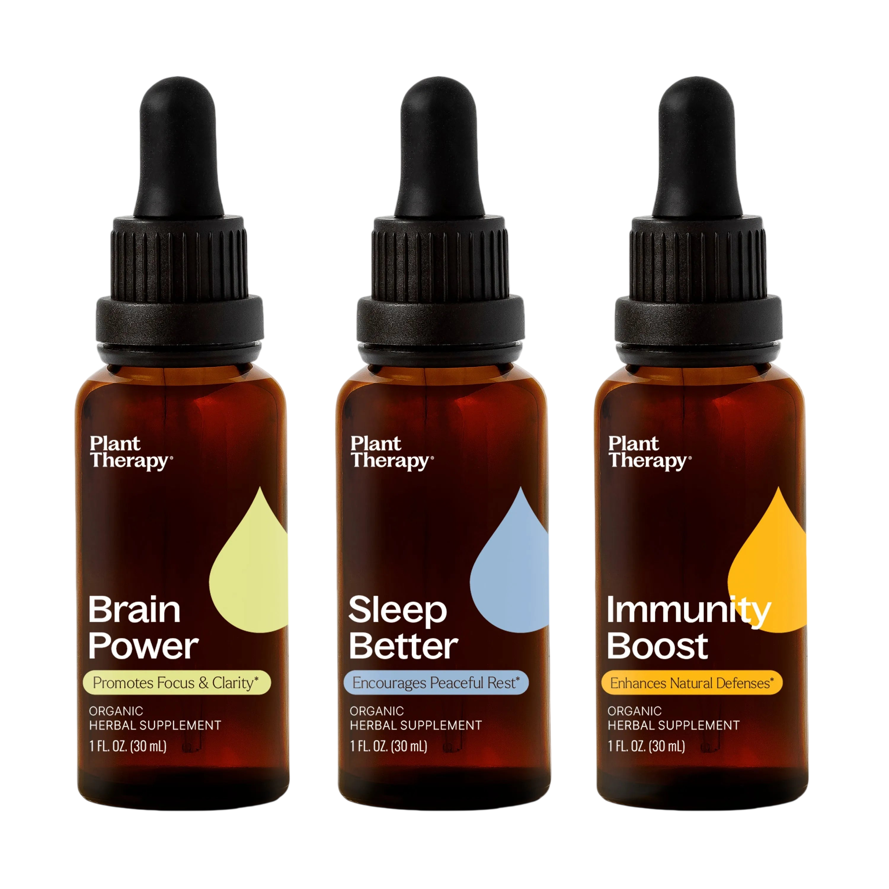 Plant Therapy Supplement Total Wellness Trio Set