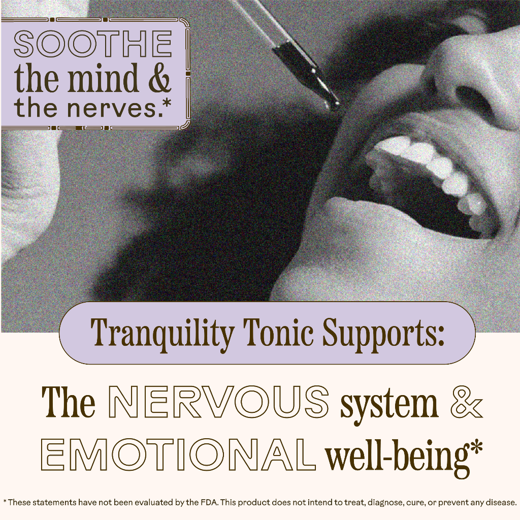 WOODEN SPOON HERBS Tincture Tranquility Tonic