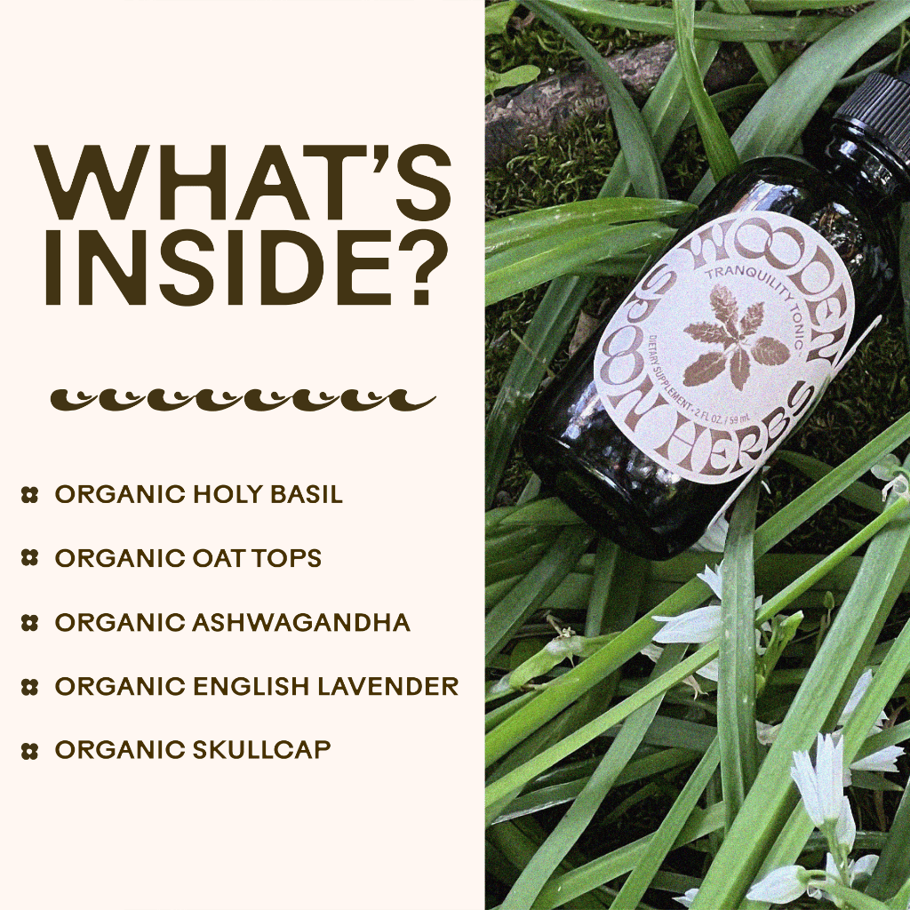 WOODEN SPOON HERBS Tincture Tranquility Tonic