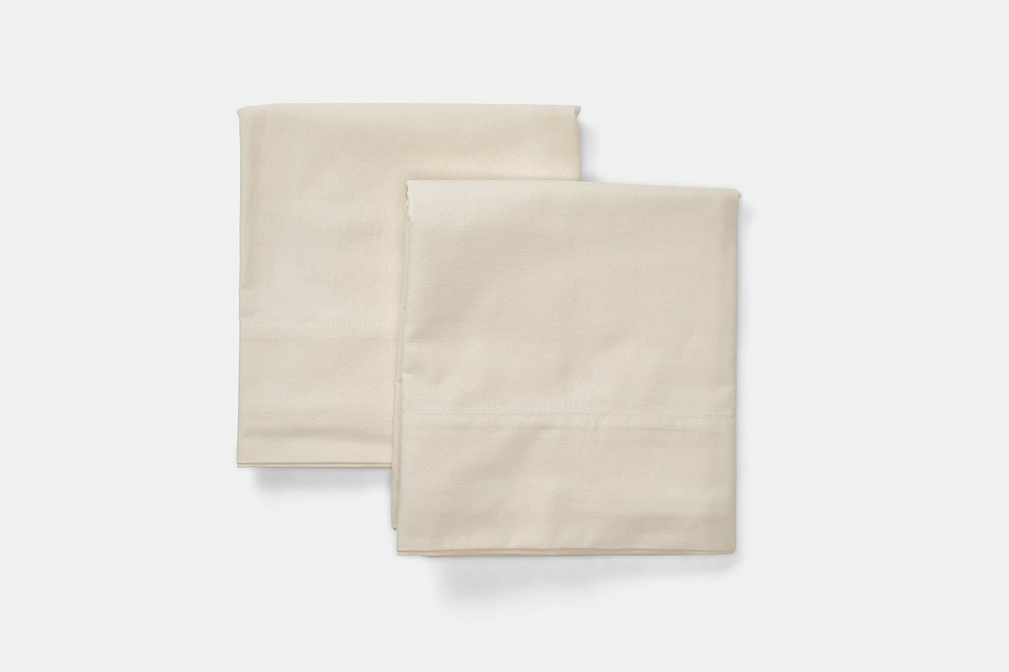 Natural Cotton Bed Pillowcases - My American Goods