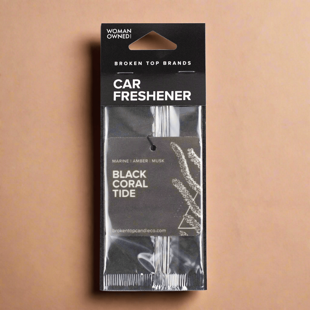 Car freshener packaging with &