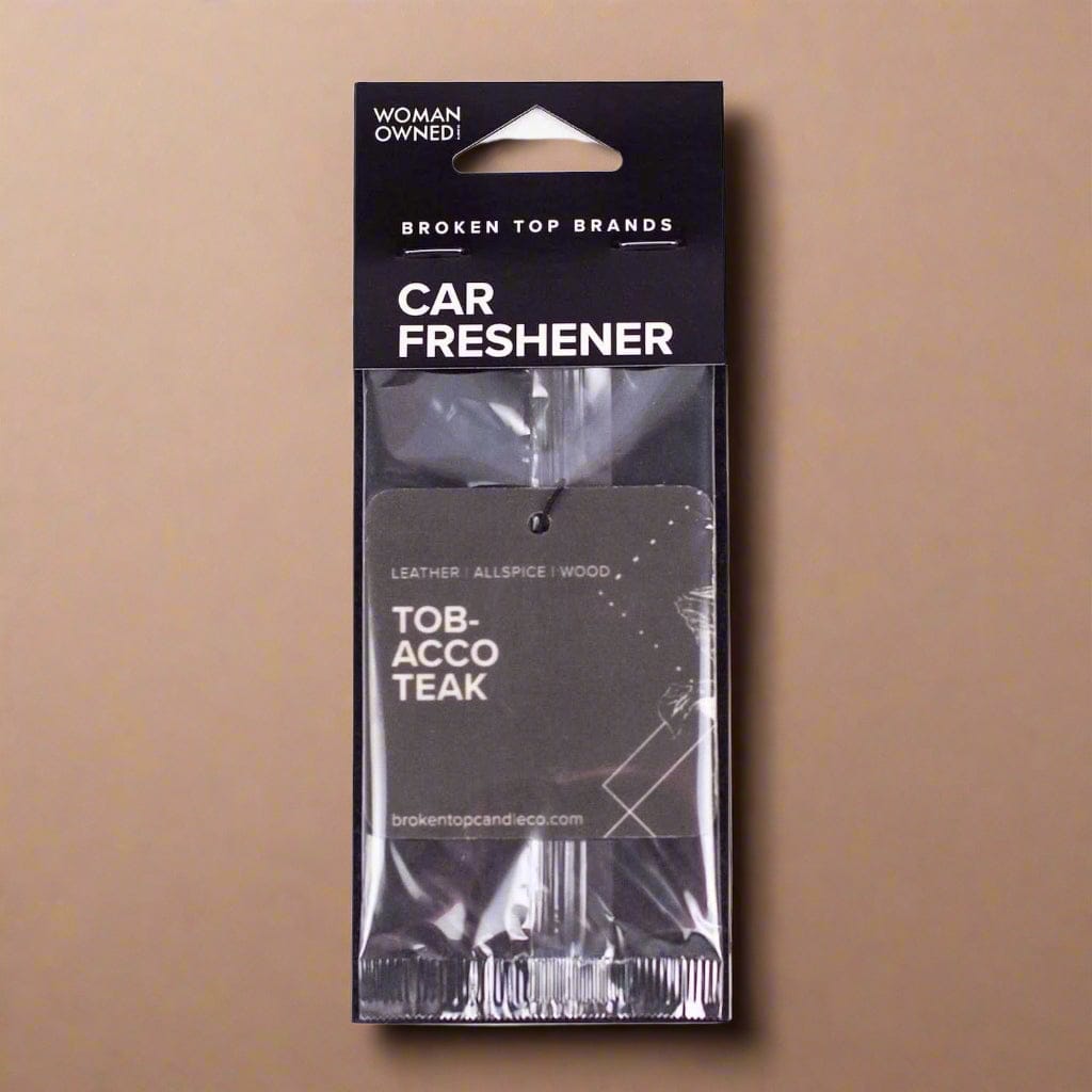 Tobacco Teak Car Freshener - My American Goods