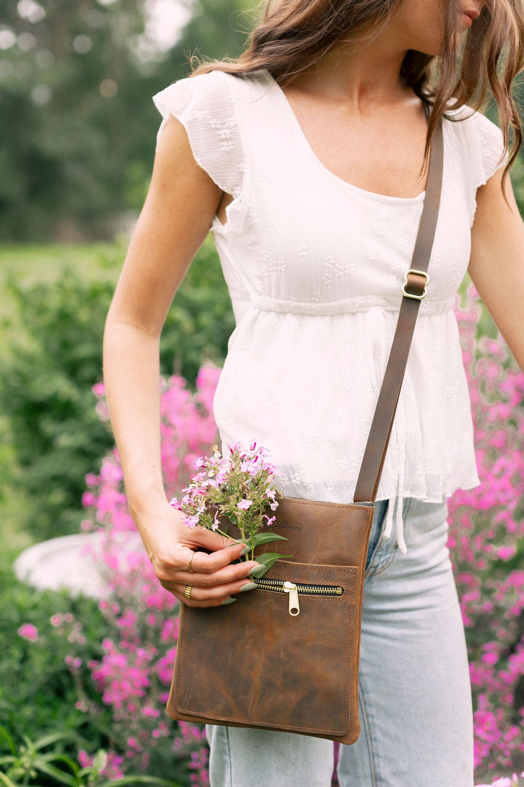 Urban Southern Bags Rustic Brown Urban Slim Crossbody