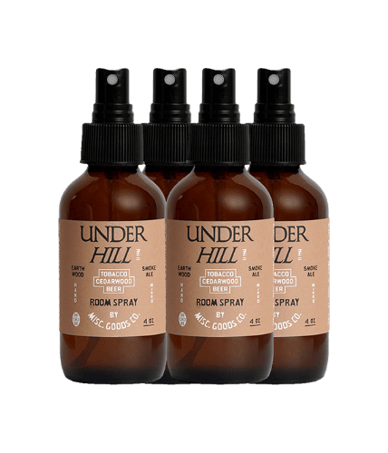 Misc. Goods Co. 4 Sprays / 16oz "Underhill" Room Spray