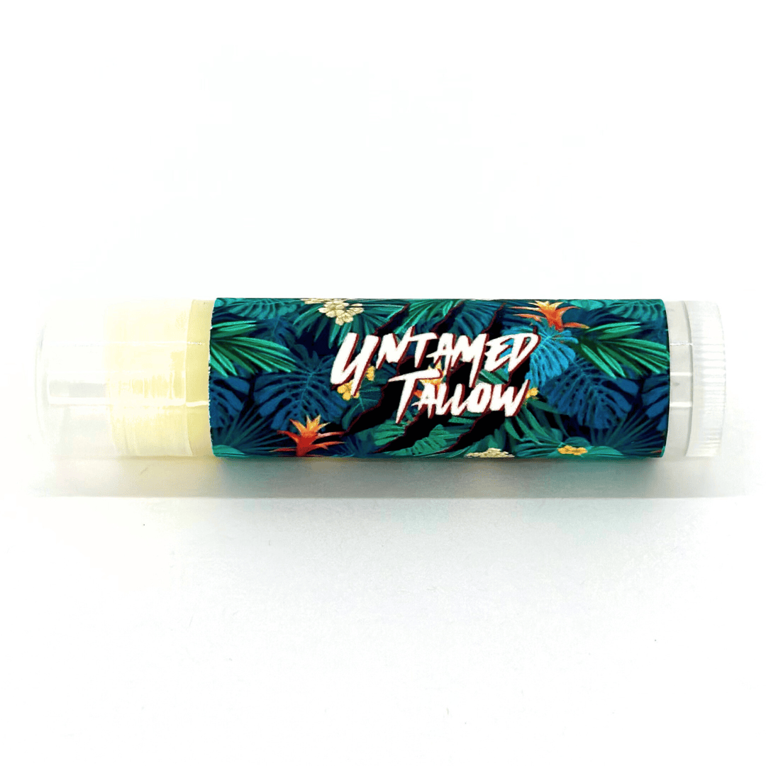 Untamed Tallow Skin Care Signature Tallow Lip Balm - 6x Flavor Options