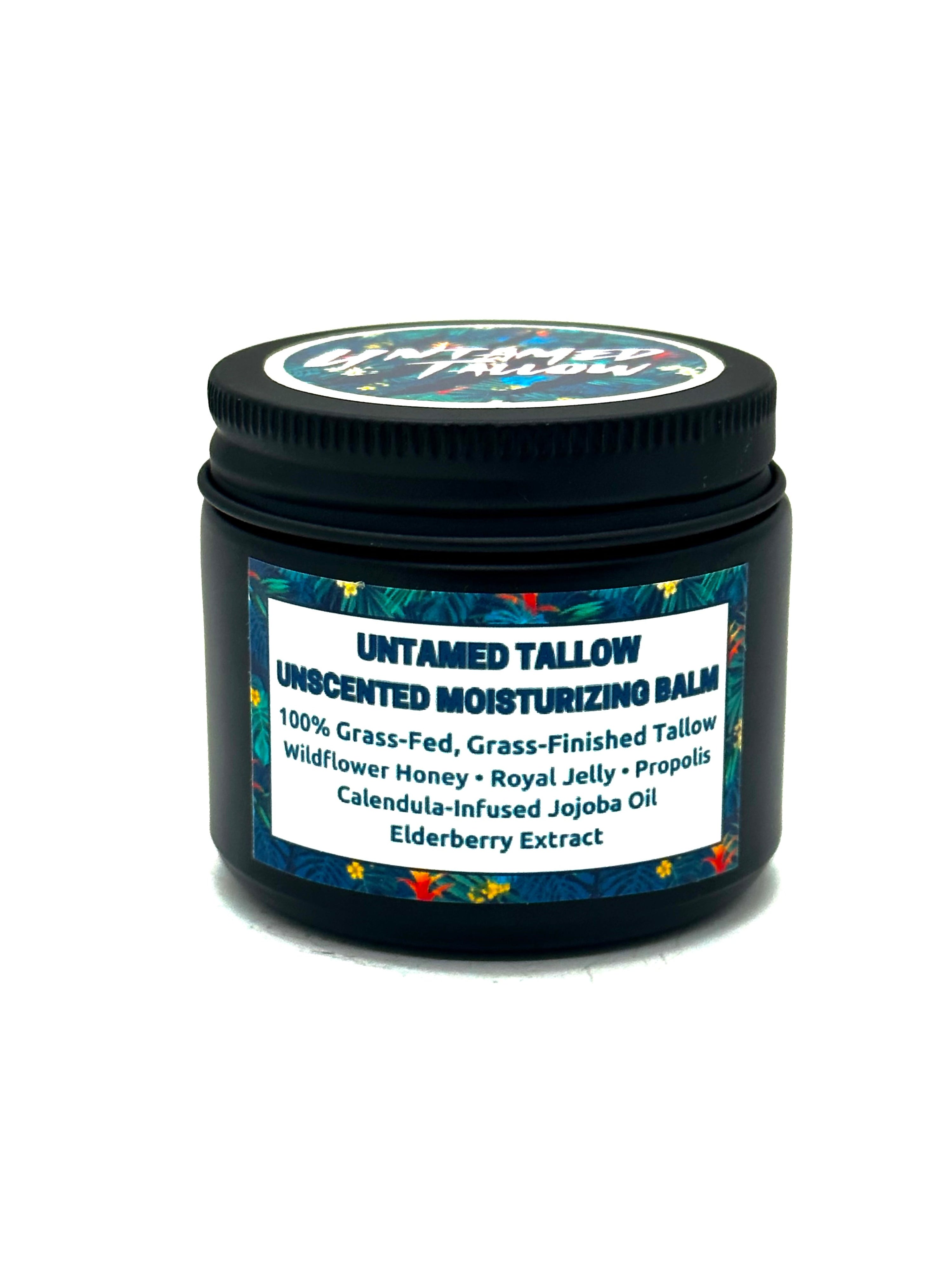 Untamed Tallow Unscented Skin Moisturizing Balm - 2oz
