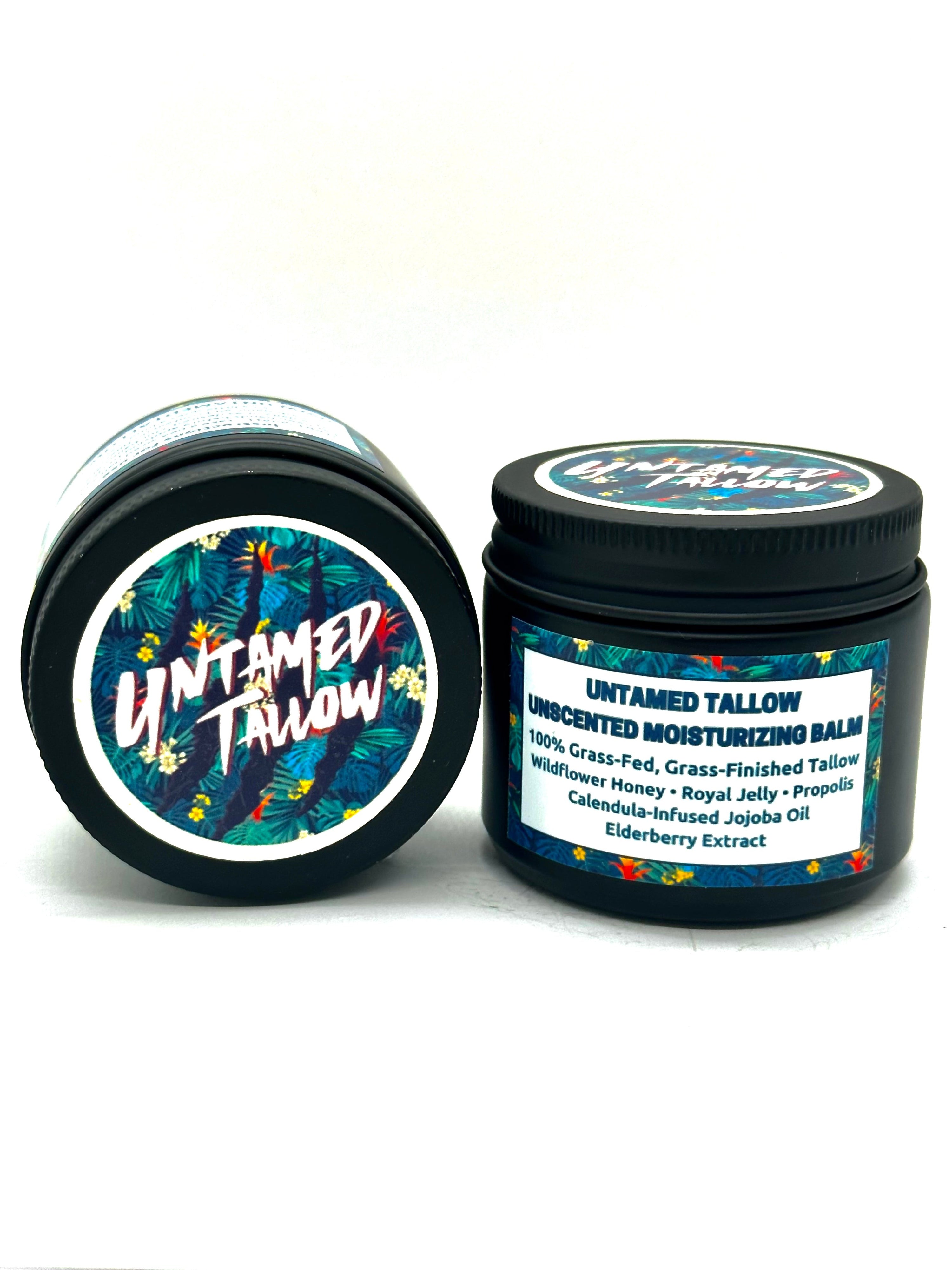 Untamed Tallow Unscented Skin Moisturizing Balm - 2oz
