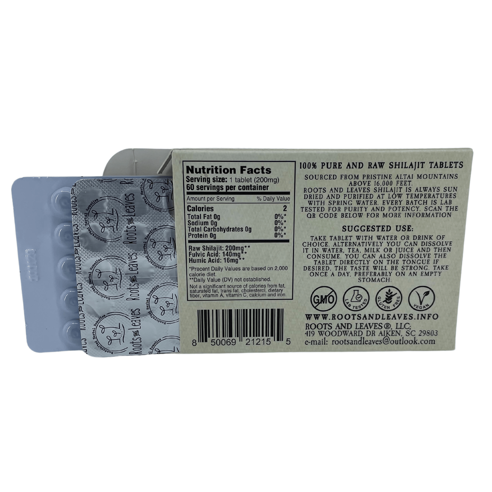 Pure Shilajit Tablets 60ct. - 60 doses - My American Goods