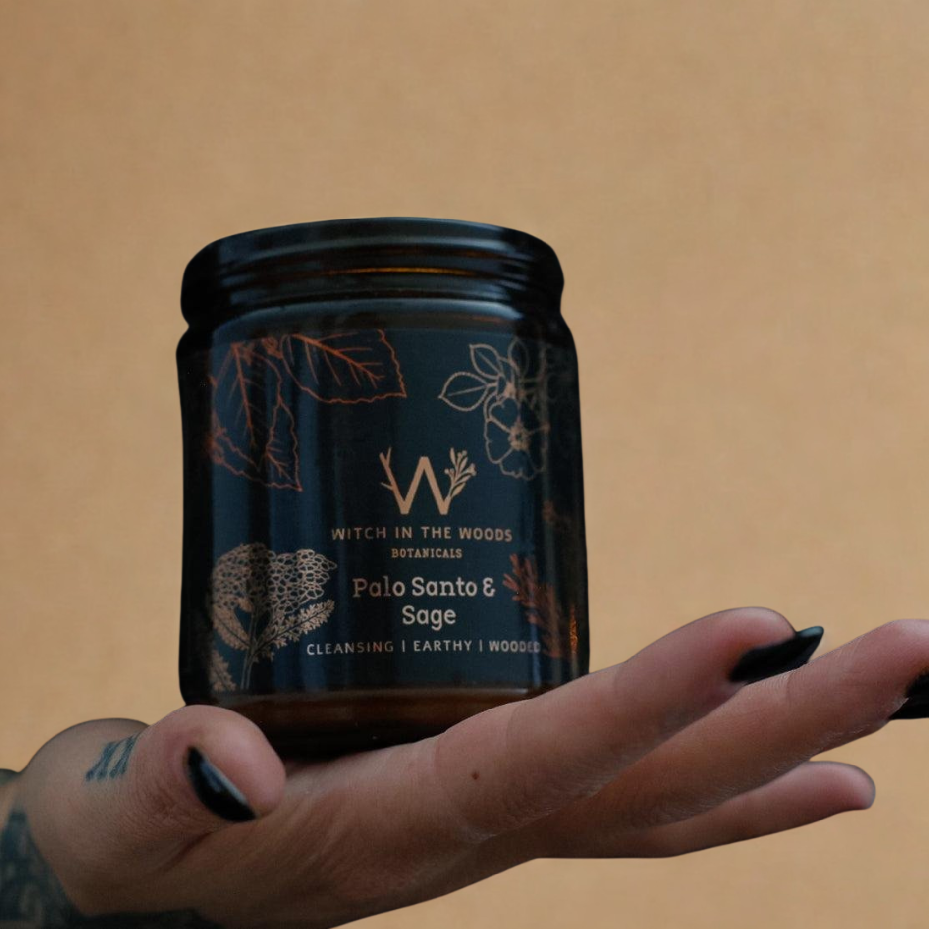 Palo Santo + Sage Candle | 7.2 oz - My American Goods