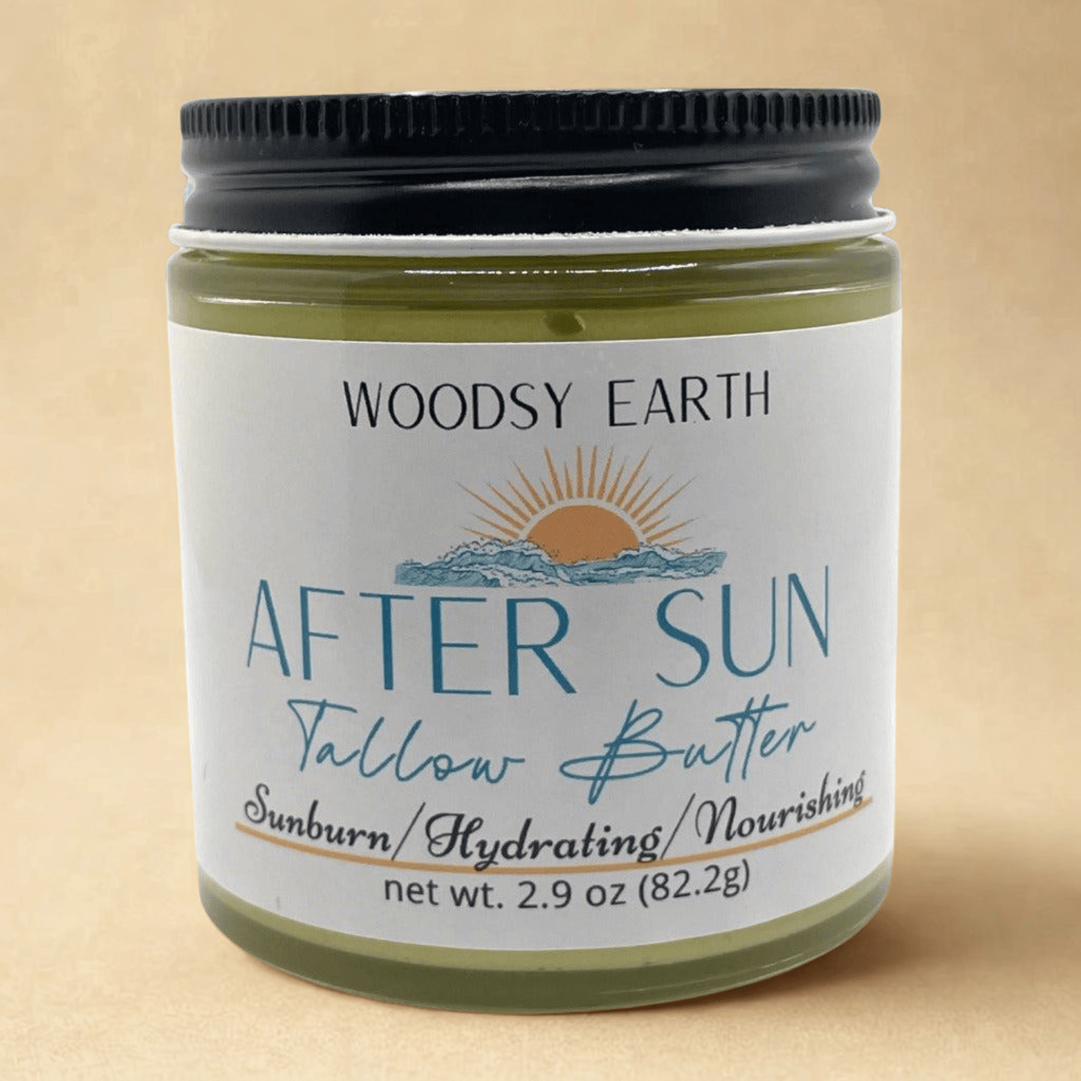 Woodsy Earth Burn Cream After Sun Herbal Recovery Butter