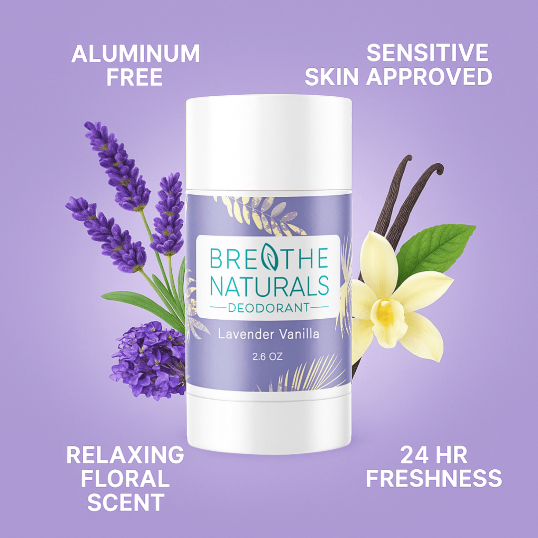 Breathe Naturals Deodorant Lavender Vanilla Deodorant