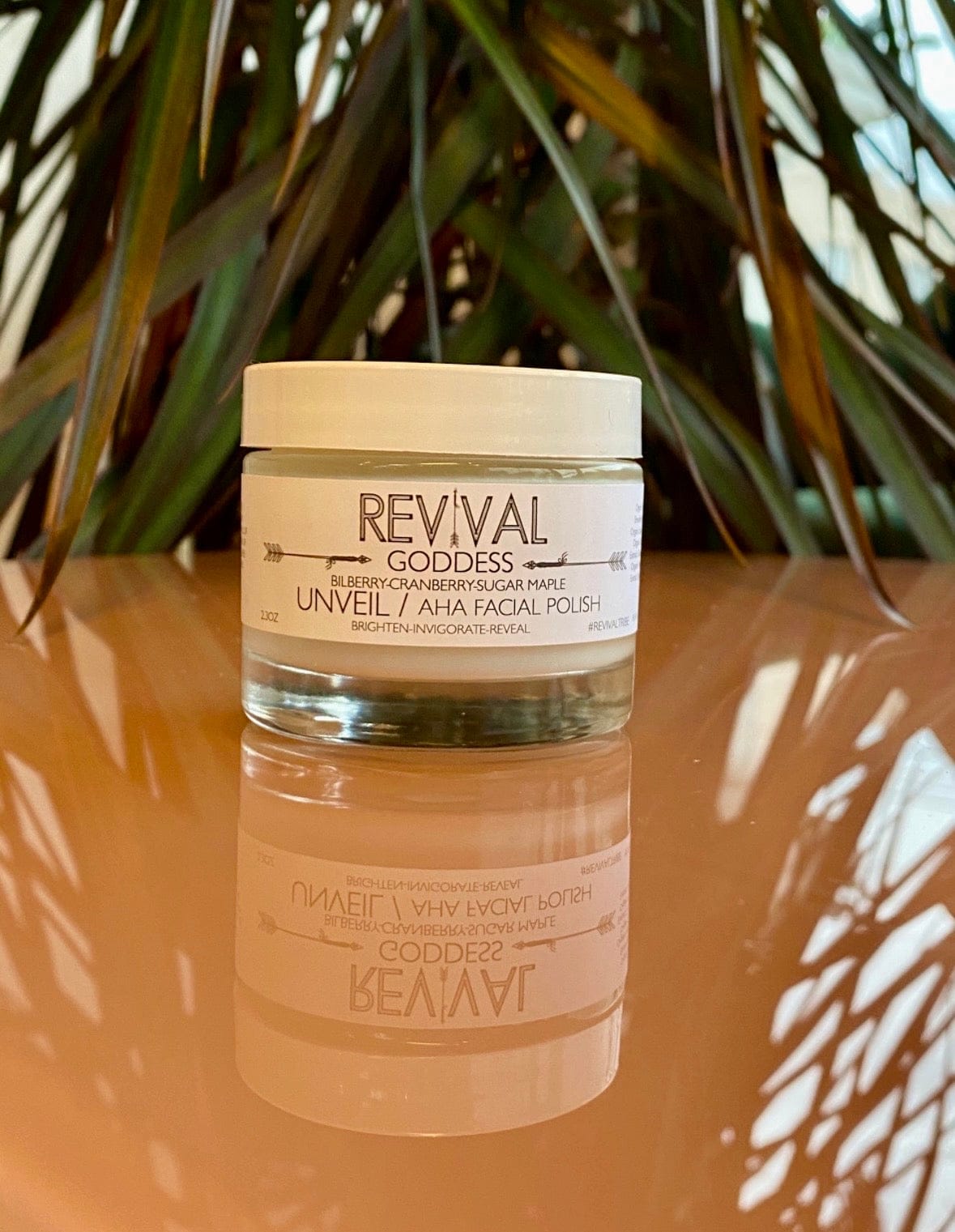 Revival Body Care FACE EXFOLIANT GODDESS UNVEIL AHA FACIAL POLISH