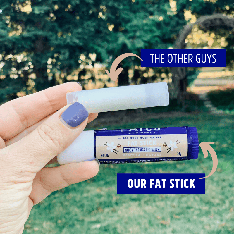 Fat Stick, Vanilla + Coffee, 0.5 Oz - My American Goods